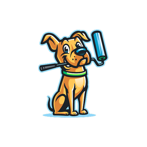 The Endless Poxybilities cartoon mascot dog.